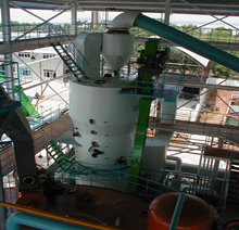 湿粕蒸脱工程(图1)