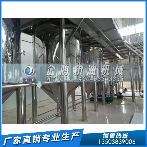 玉米胚芽油成套浸出设备，企鹅自动化生产效率(图1)